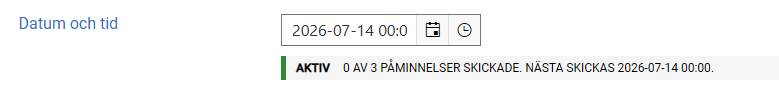 Exempel påminnelse datum&tidfältet