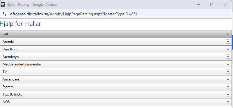 Avsnitt referenstaggar